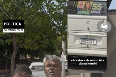 PERSEGUIÇÃO POLÍTICA? AMEAÇA EM VIA PÚBLICA: “VOU PEGAR VOCÊ” E “ESTOU JURANDO VOCÊ” GRITOU O FUNCIONÁRIO DA CAMPANHA DE SUÉLLEN ROSIM. ENTENDA O CASO: